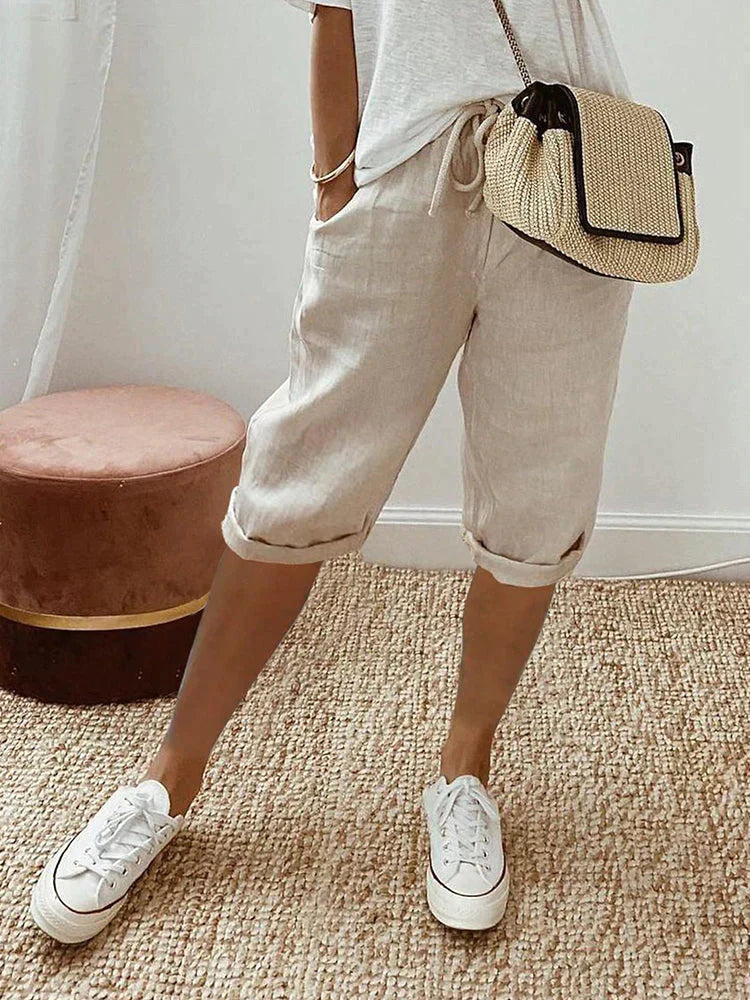 Isla™ Timeless Linen-Cotton Pants