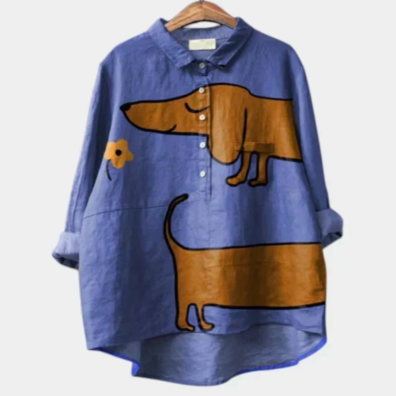 Philomena Printed Popover Shirt
