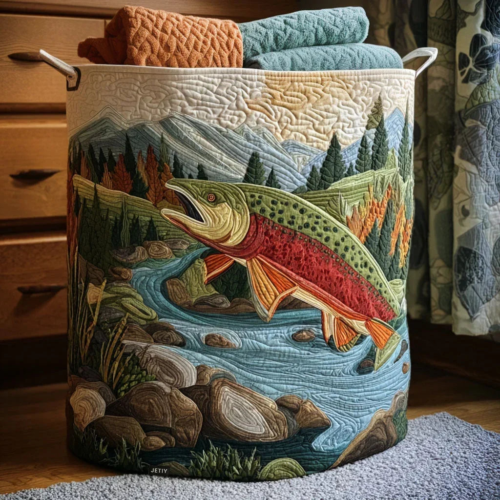 Murray | Mountain River Trout Laundry Basket